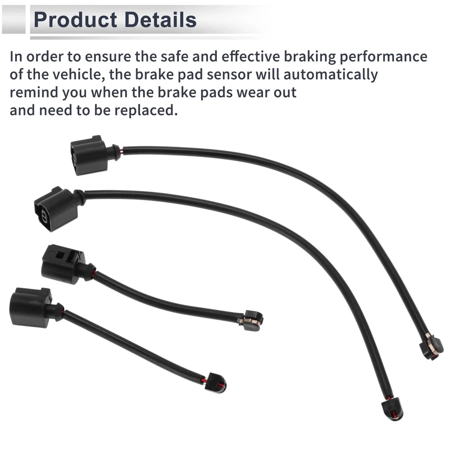 Front Wheel Brake Pad Wear Sensor for Porsche Cayenne (2003-2010)