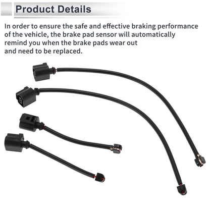 Front Wheel Brake Pad Wear Sensor for Porsche Cayenne (2003-2010)
