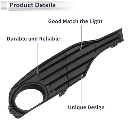 Left Front Fog Light Grill for BMW 320i (2013-2015)