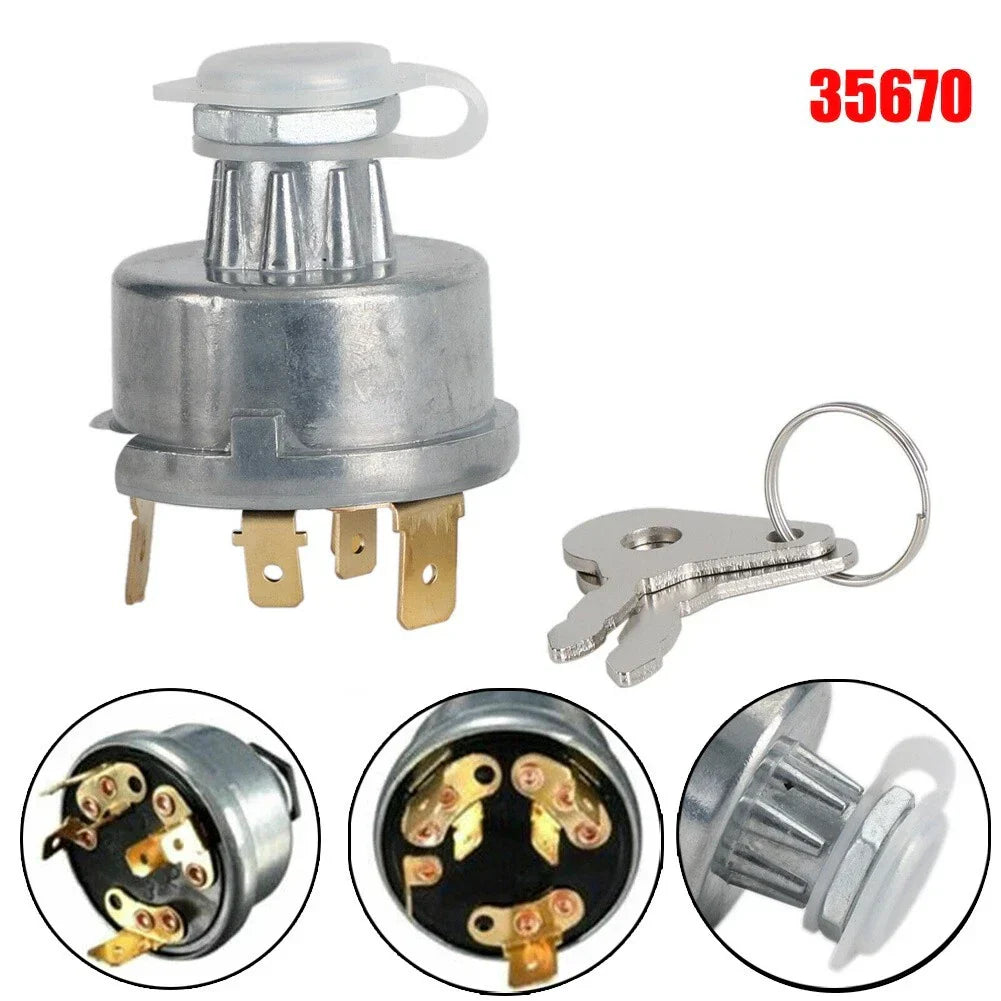 Switch / 12V/24V / Tractor Ignition Switch Keys