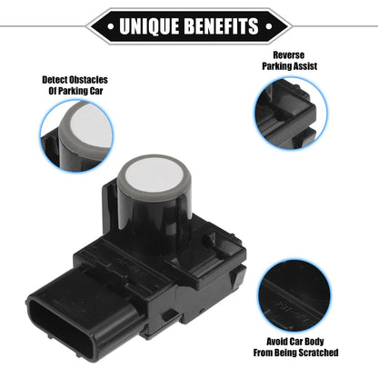Parking Assist Sensor for Toyota - Durable ABS Plastic Black Rear