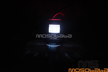 Red Tombstone Tail Light Brake Lamp for Harley Dyna Softail Sportster