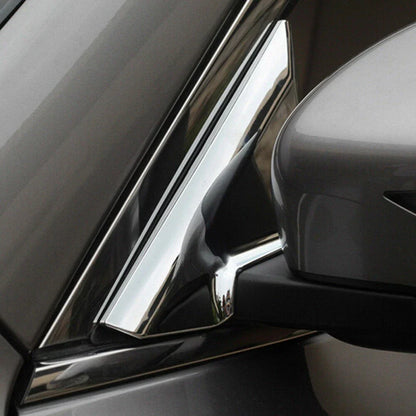 2 x Mirror Covers for Nissan X-Trail (2014-2019) - Quarter Window Trim Plates