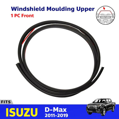 Windshield Weatherstrip Moulding Rubber Front Fits Isuzu D-Max Pickup 2011-19
