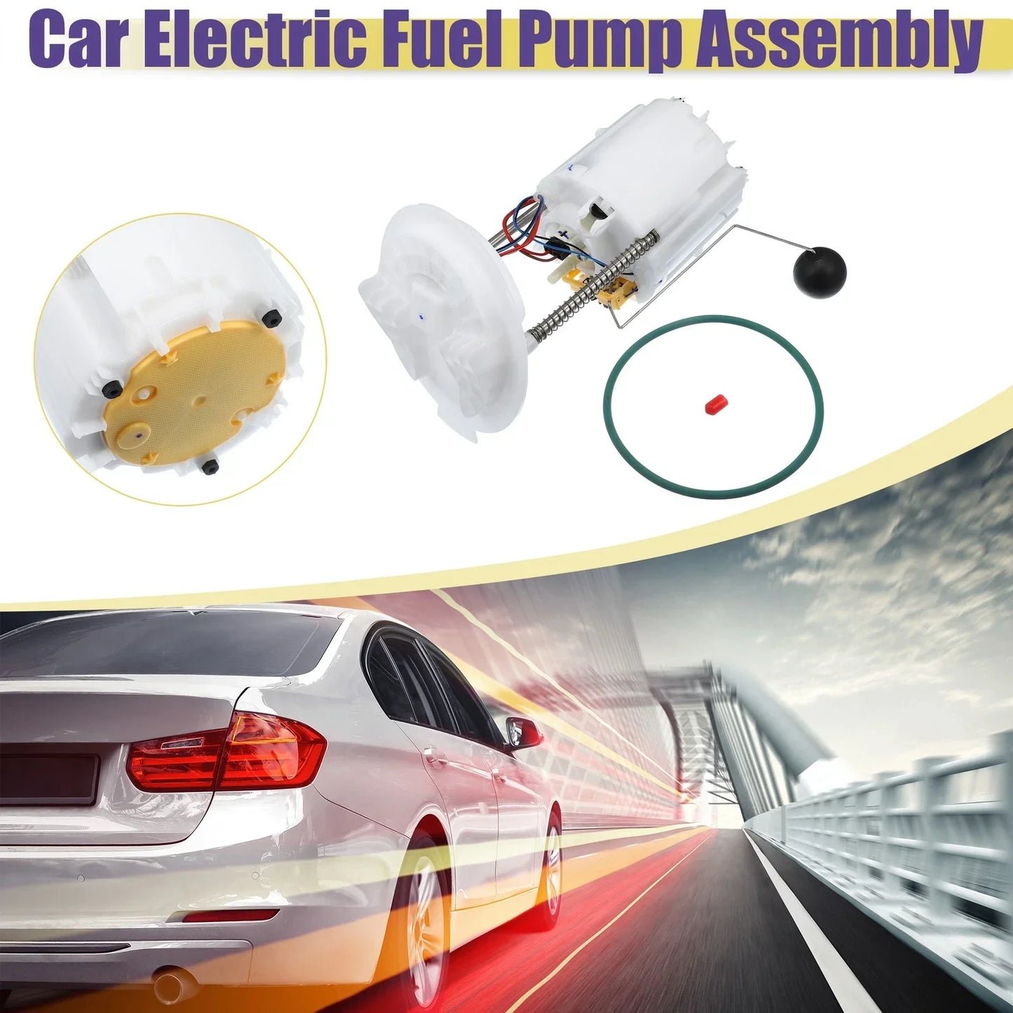 Electric Fuel Pump Assembly for Dodge Challenger 3.5L 5.7L (2008-2023)