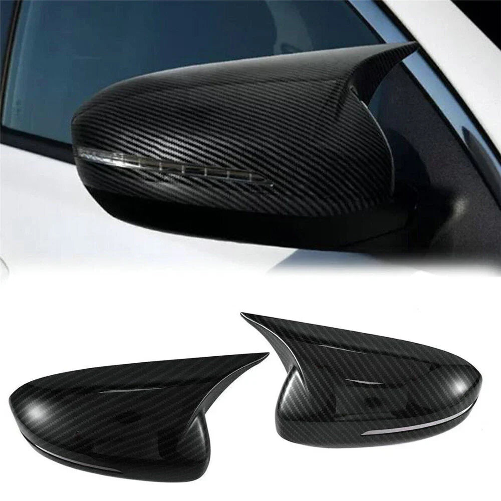 Carbon Fiber Look Rear View Side Mirror Covers for Kia Optima (2011-2015)