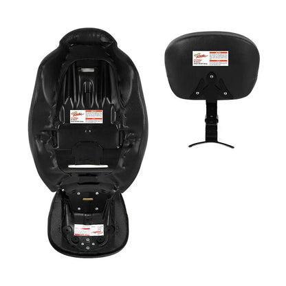 Driver & Passenger Seats & Rider Backrest for Harley CVO Road Glide (09-23)