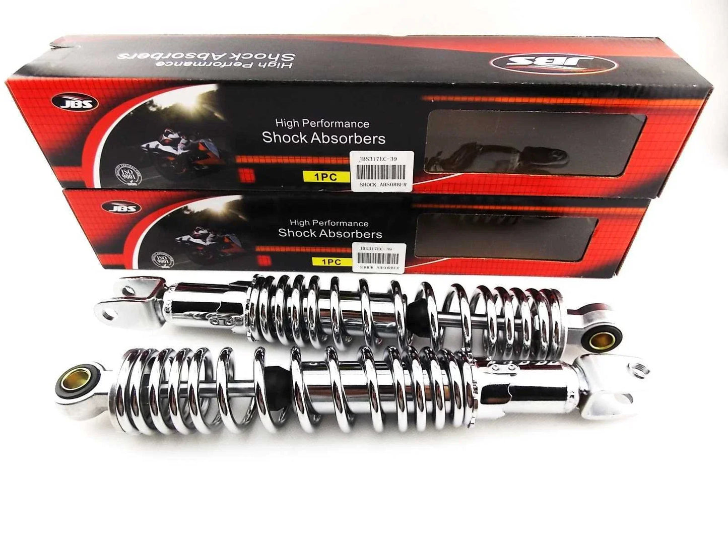317mm Chrome Rear Shock Absorbers for Honda CB400F