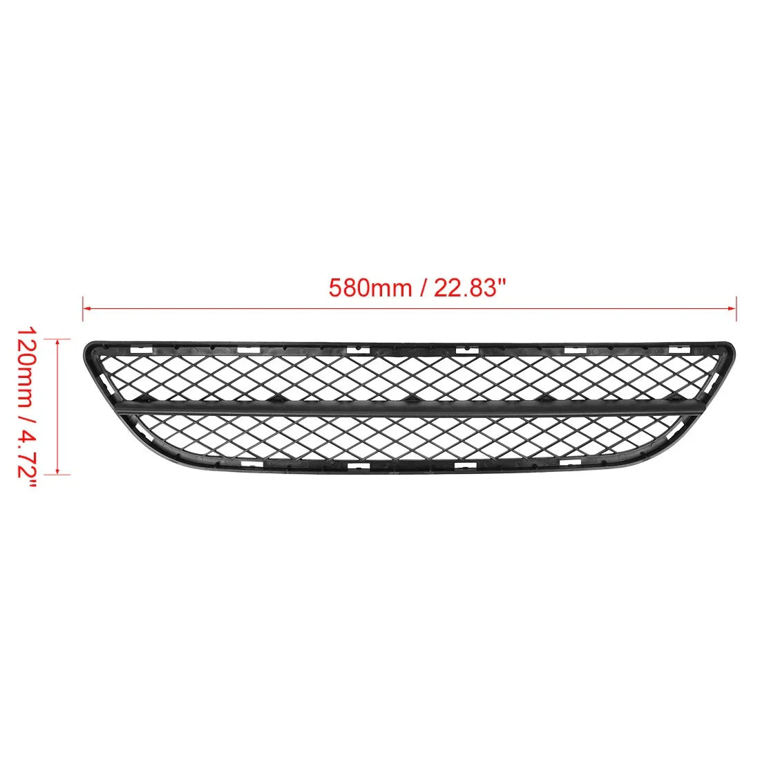 Front Bumper Lower Center Grille Cover for BMW 335xi (2007 - 2008)