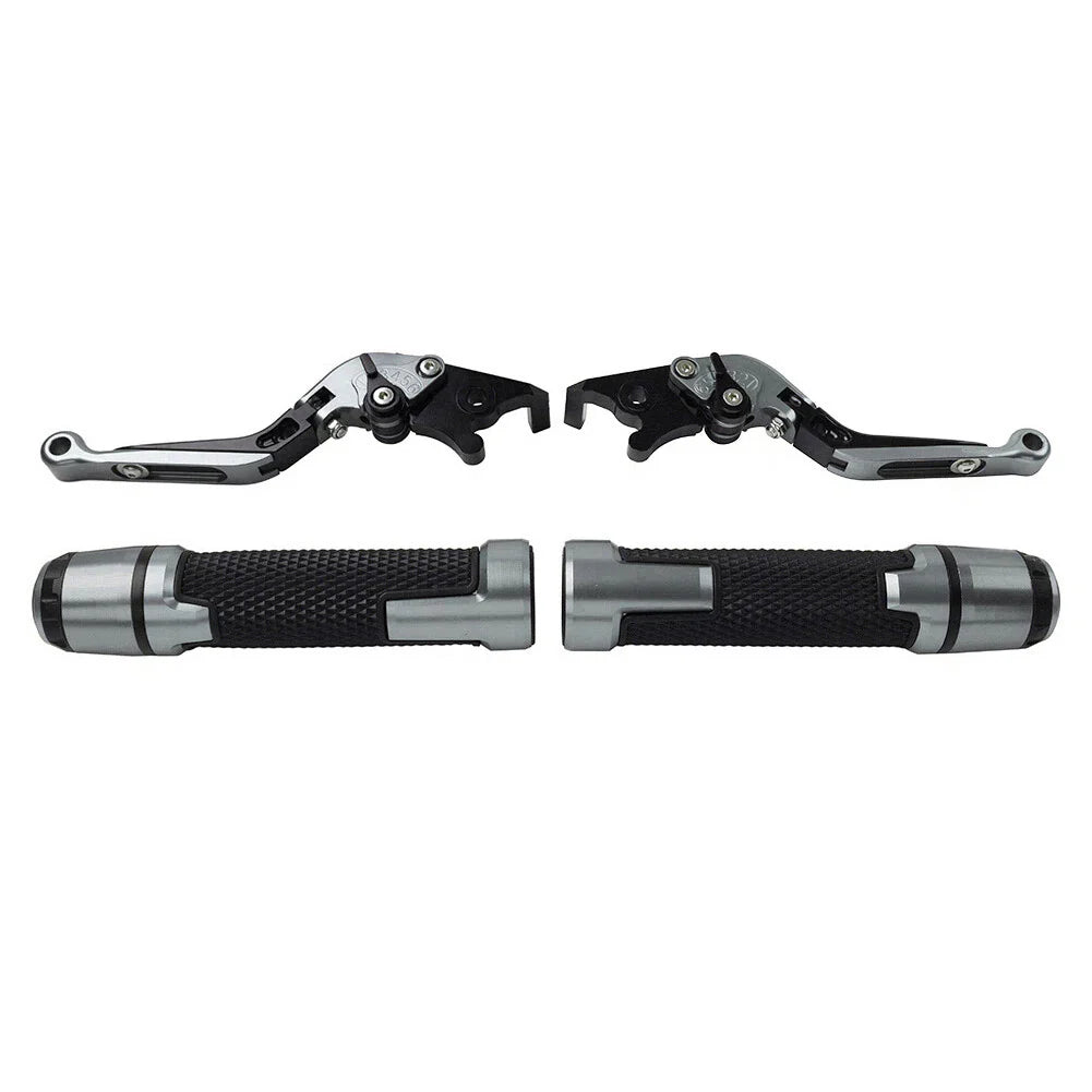 Titan Extendable Brake Clutch Levers Grips Set for Suzuki GSX1400 (2001-2008)