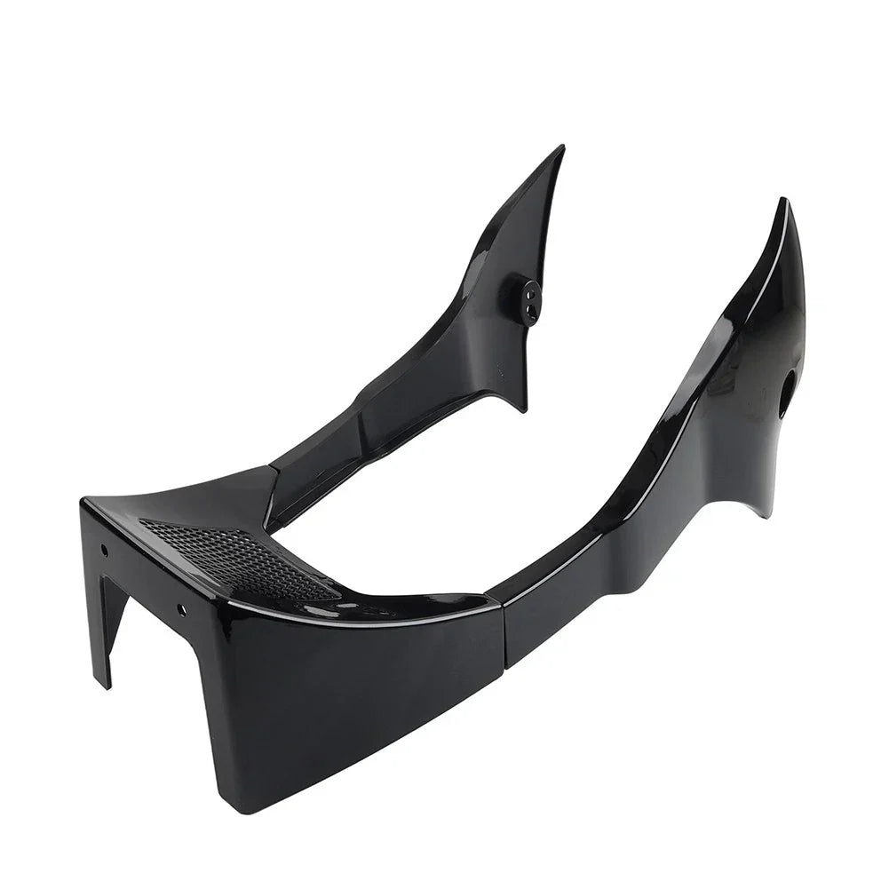 Black Side Fairing Spoiler Panels Cover for Harley Low Rider ST (2022-2024)