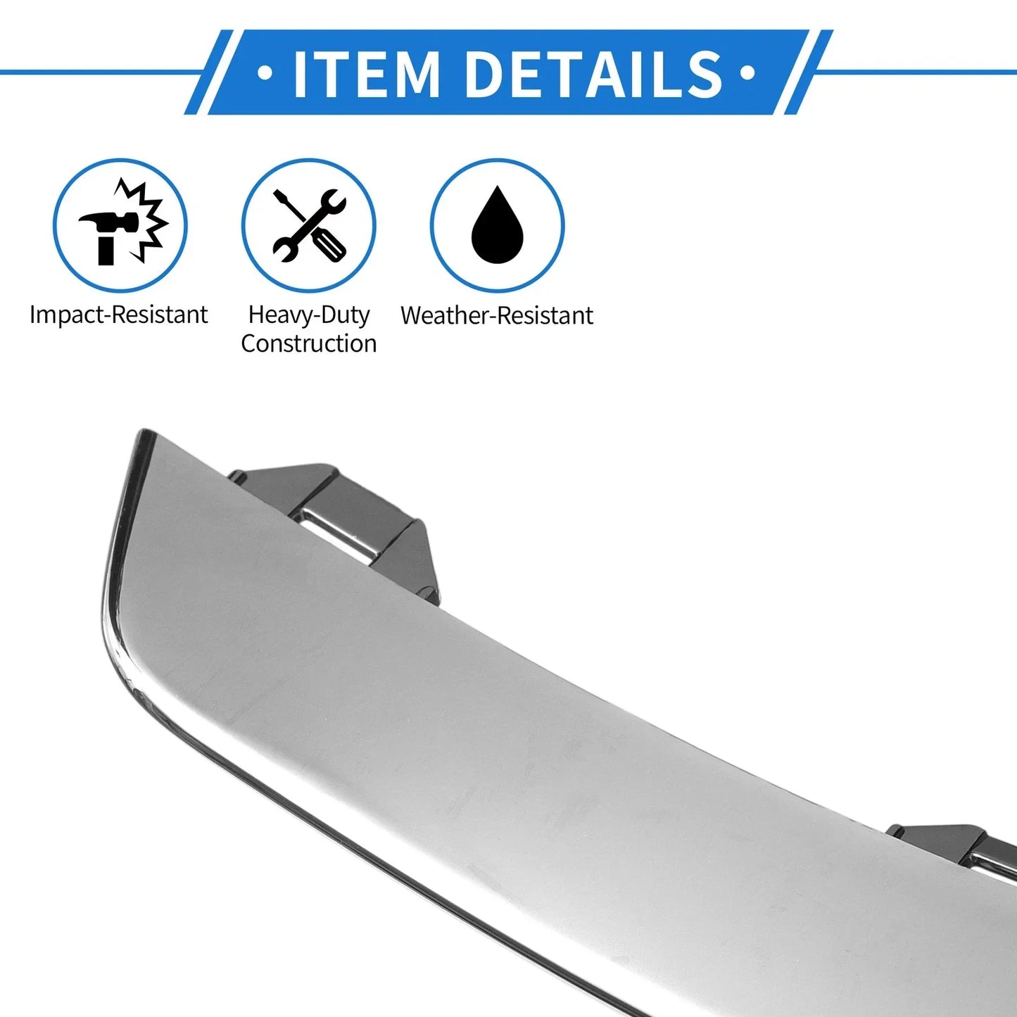 Front Lower Center Bumper Grille Trim for Mercedes-Benz W212/E (2014-2015)