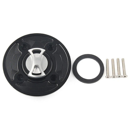 CNC Fuel Gas Tank Cap Cover for Kawasaki Ninja 400, 650, Z900, Versys 1000
