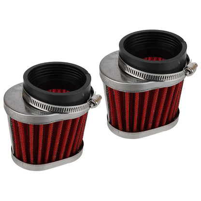 4 Pcs Performance Oval Pod Filters for Honda CB650/750/900/1000/1100/CBX