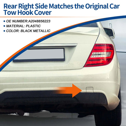 Rear Tow Hook Cover for Mercedes-Benz C-Class W204 AMG (2012-2015)
