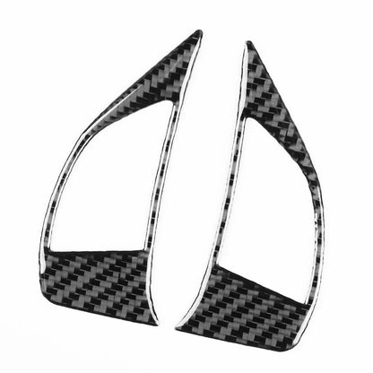 3 x Car Steering Wheel Button Frame Cover Trim for Fiat 500 (2012-2015)