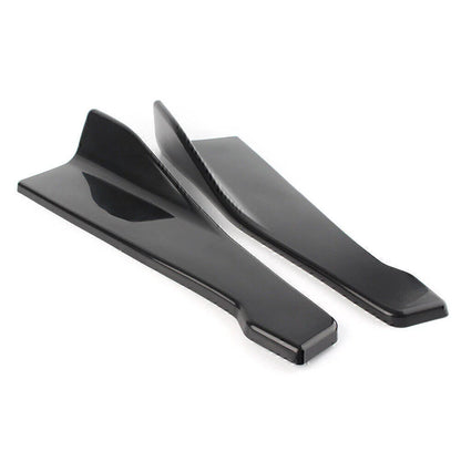 35cm ABS Bumper Spoiler Under Skirt Rocker Wings for Car SUV AUTO