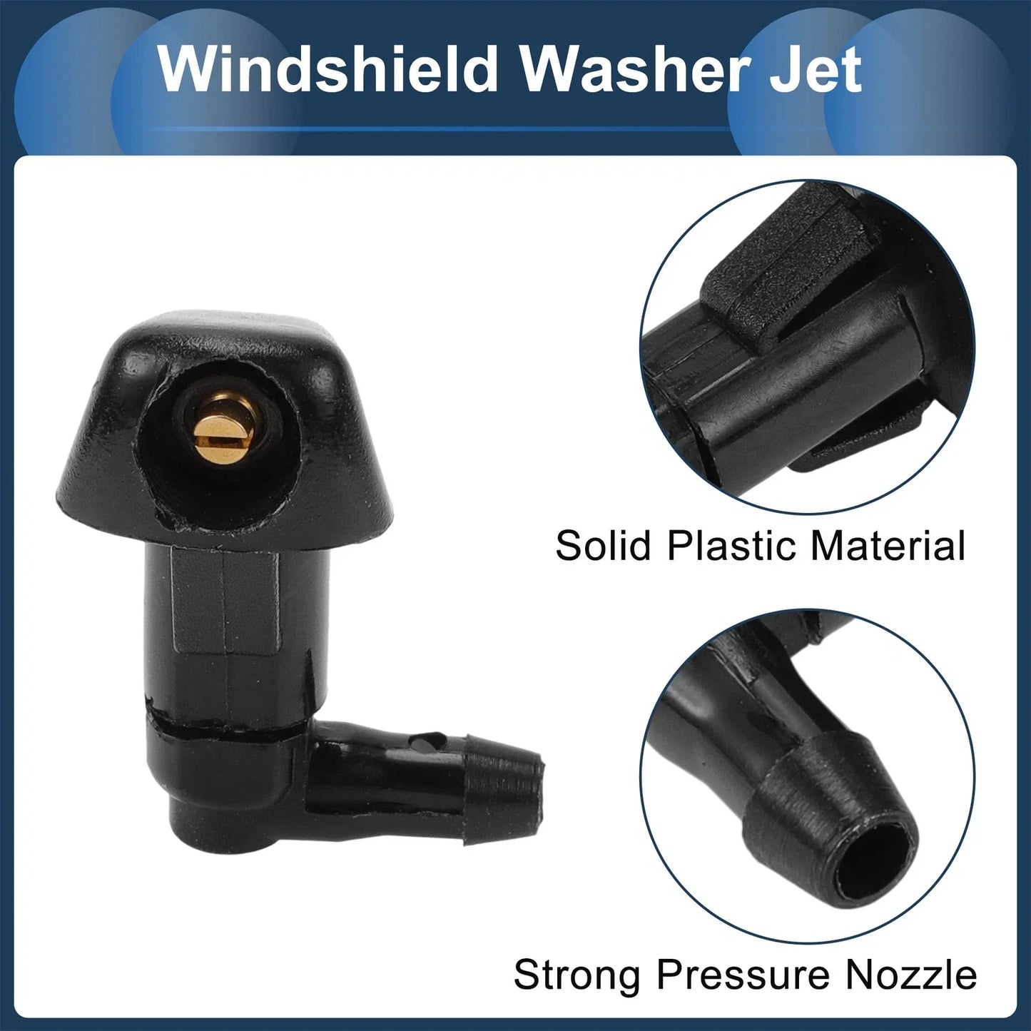 Windshield Washer Nozzle & Fluid Hose for Honda Civic (2016-2021)