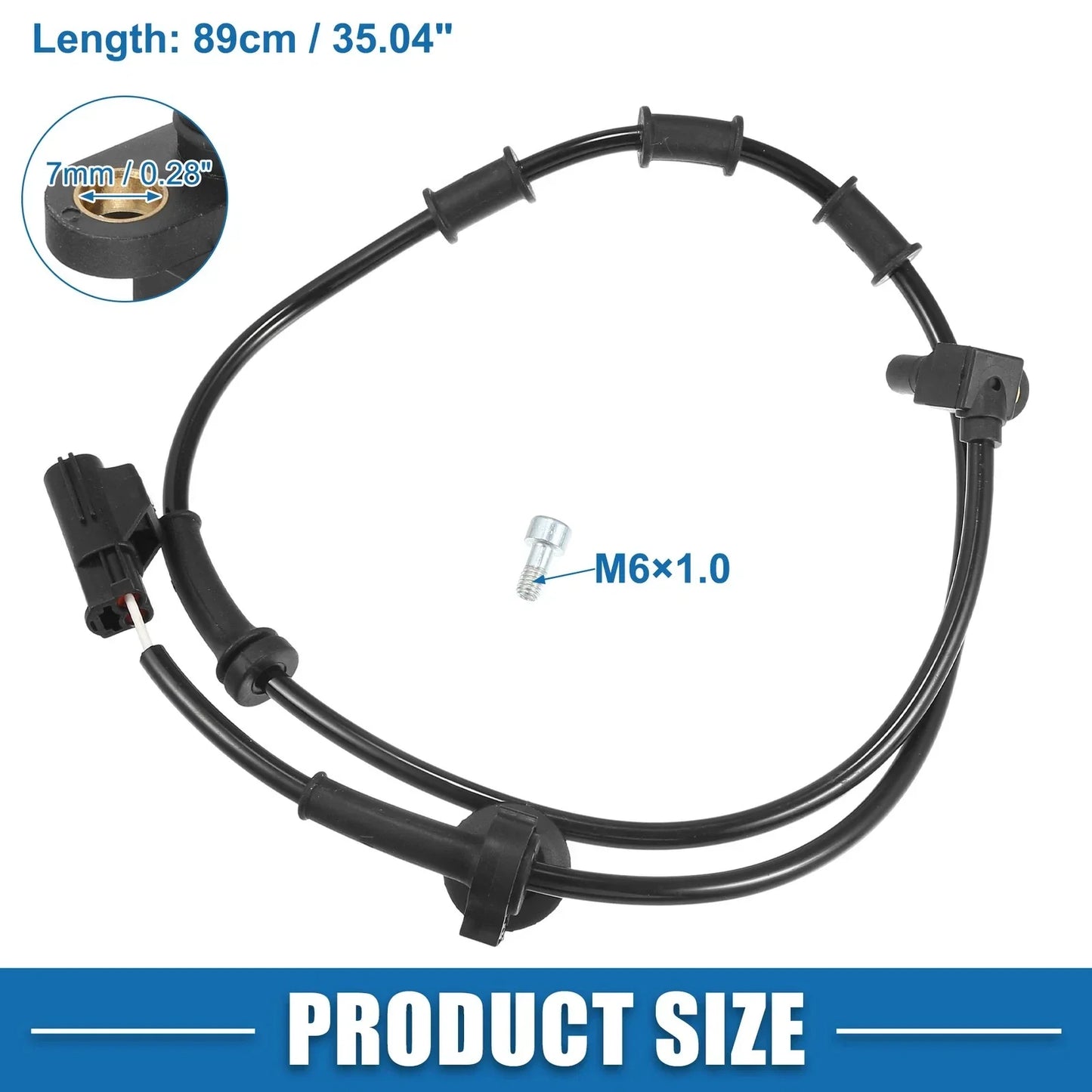 ABS Wheel Speed Sensor for Dodge Ram 2002-2005 (2 x)