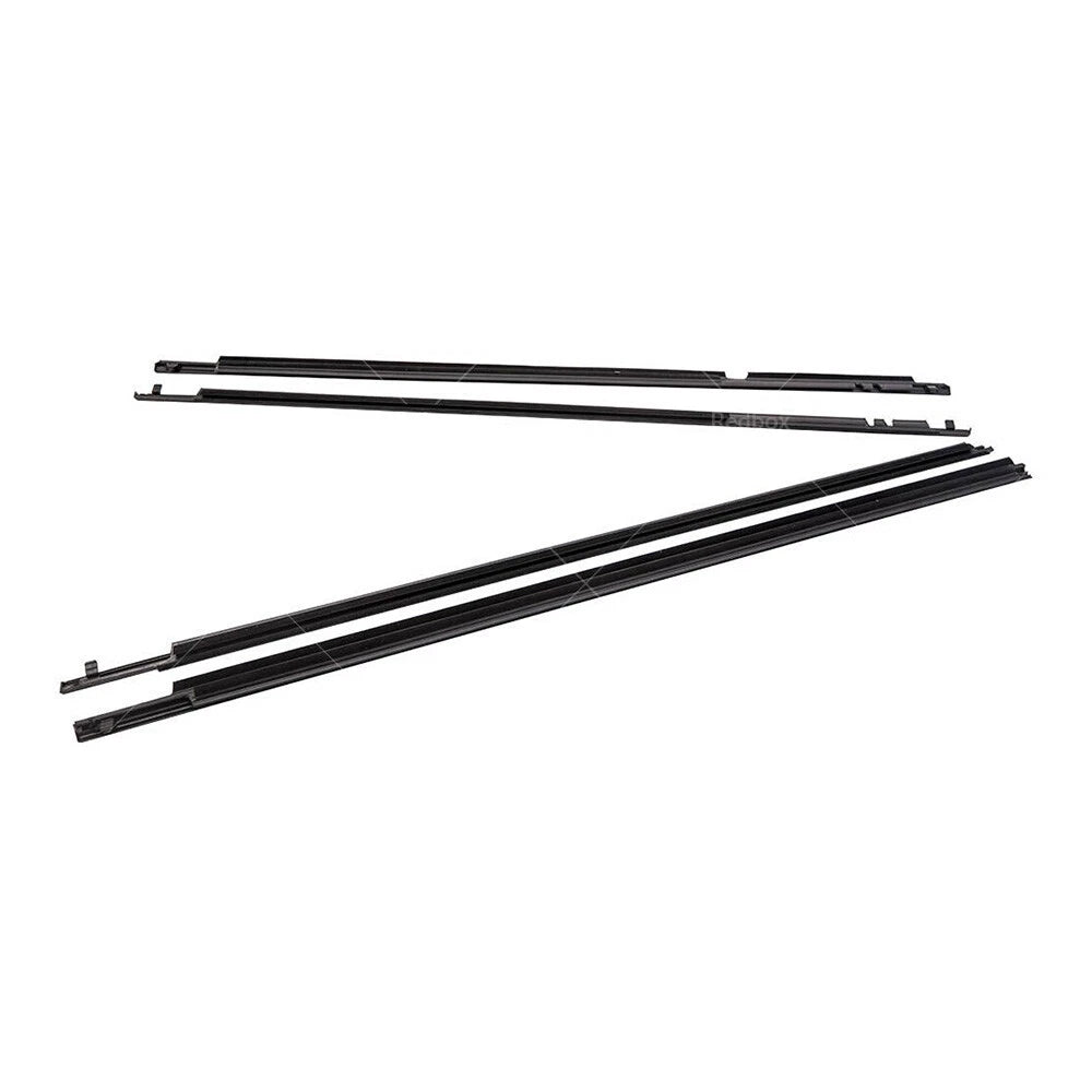 4x Window Weather Strip Seals for Toyota Corolla Sedan (2009-2012)