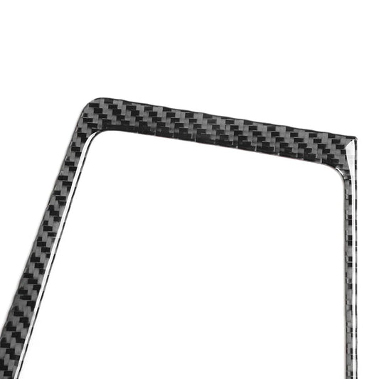 Black Gear Shift Panel Frame Cover Trim for Volkswagen Golf 8 MK8 (2021-2023)