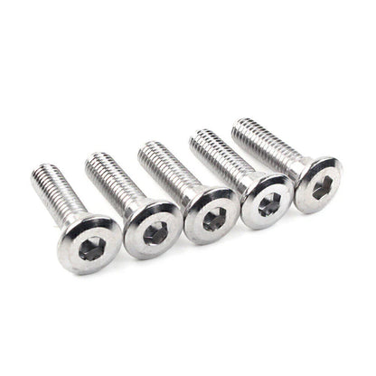 5 x M8x30mm Ti Hex Socket Bolts for Disc Brake Rotor Fasteners