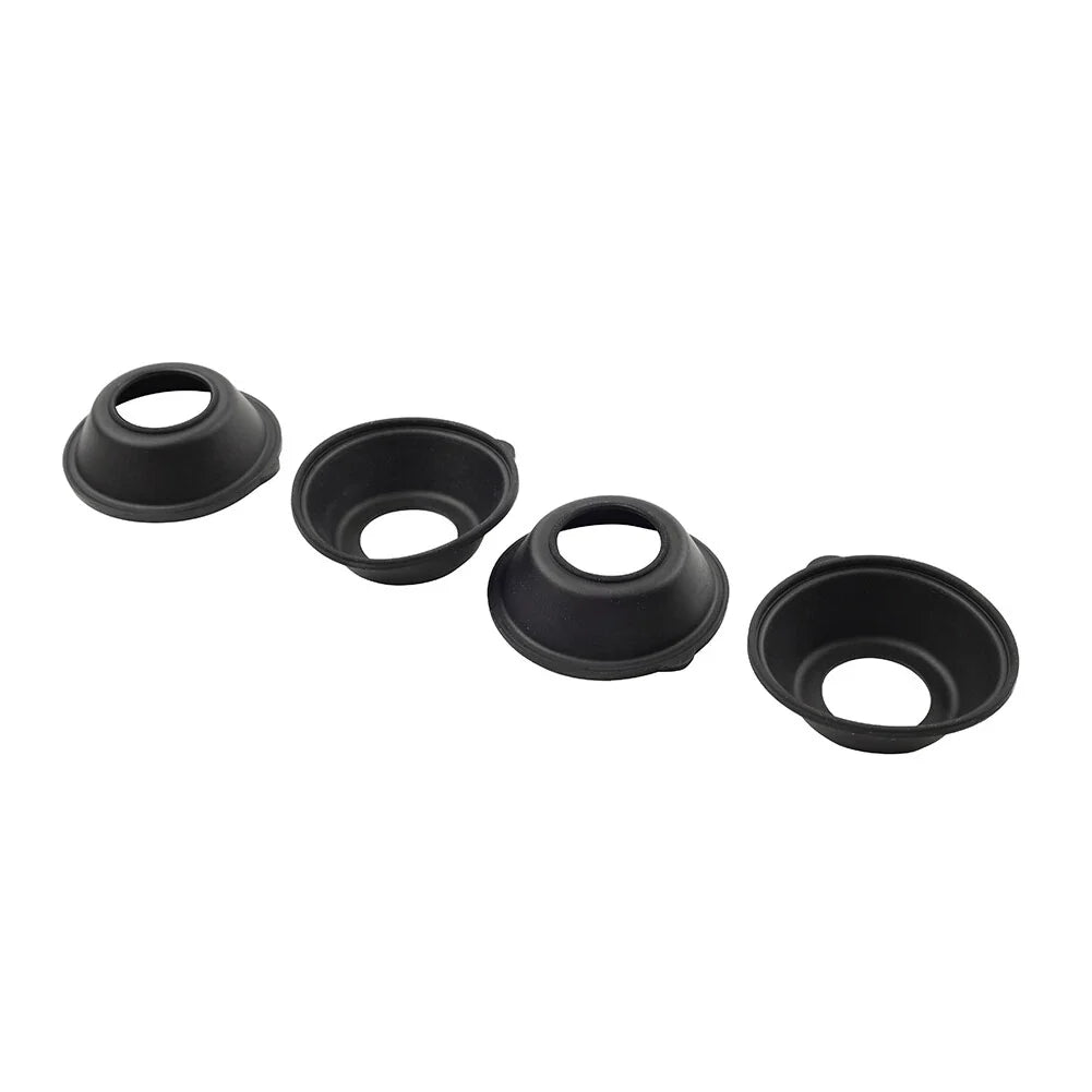 4Pcs Rubber Carburetor Diaphragms for Suzuki GS200 GN200