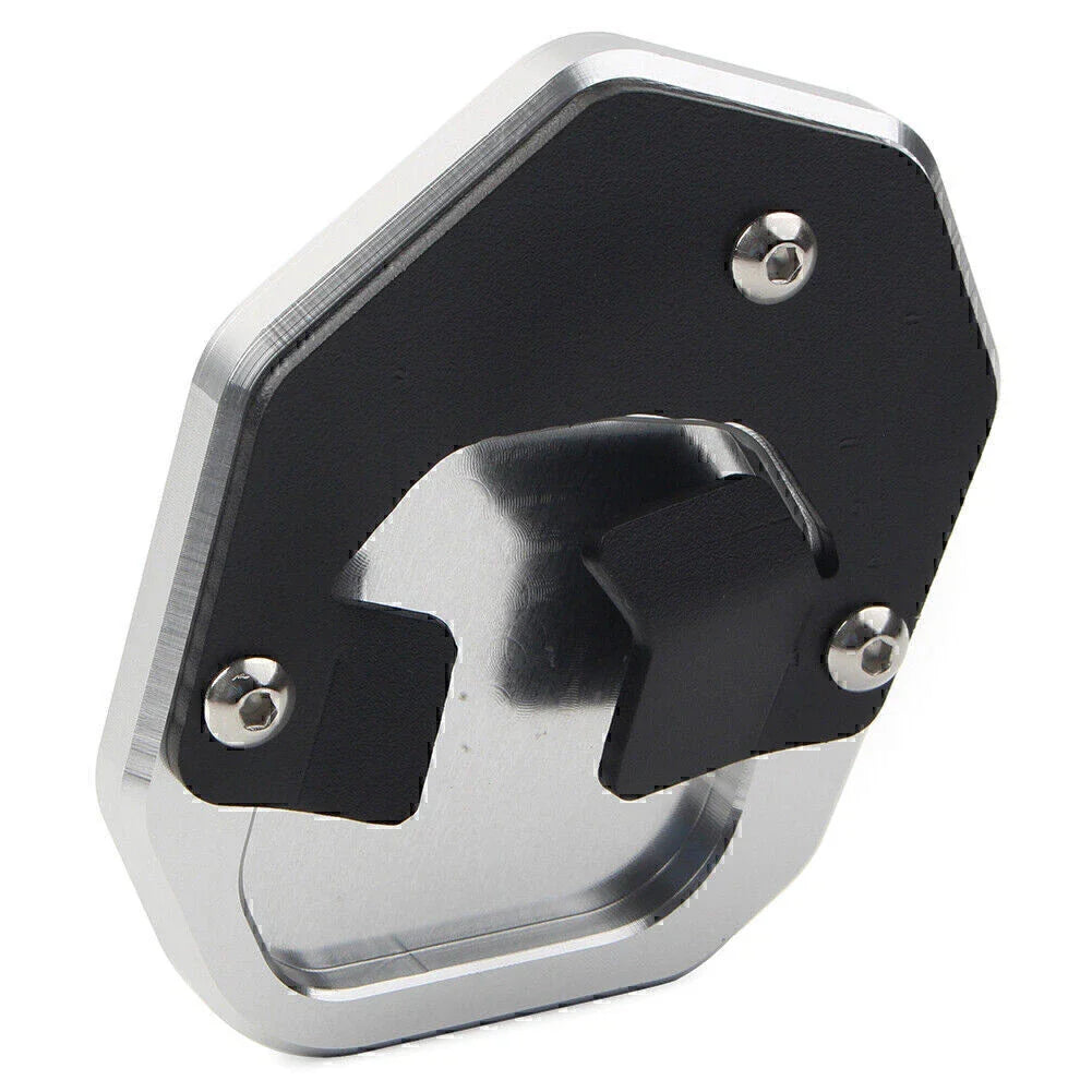Silver Kickstand Enlarger Plate for YAMAHA Tenere 700 (2019)