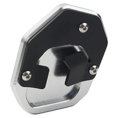 Silver Kickstand Enlarger Plate for YAMAHA Tenere 700 (2019)