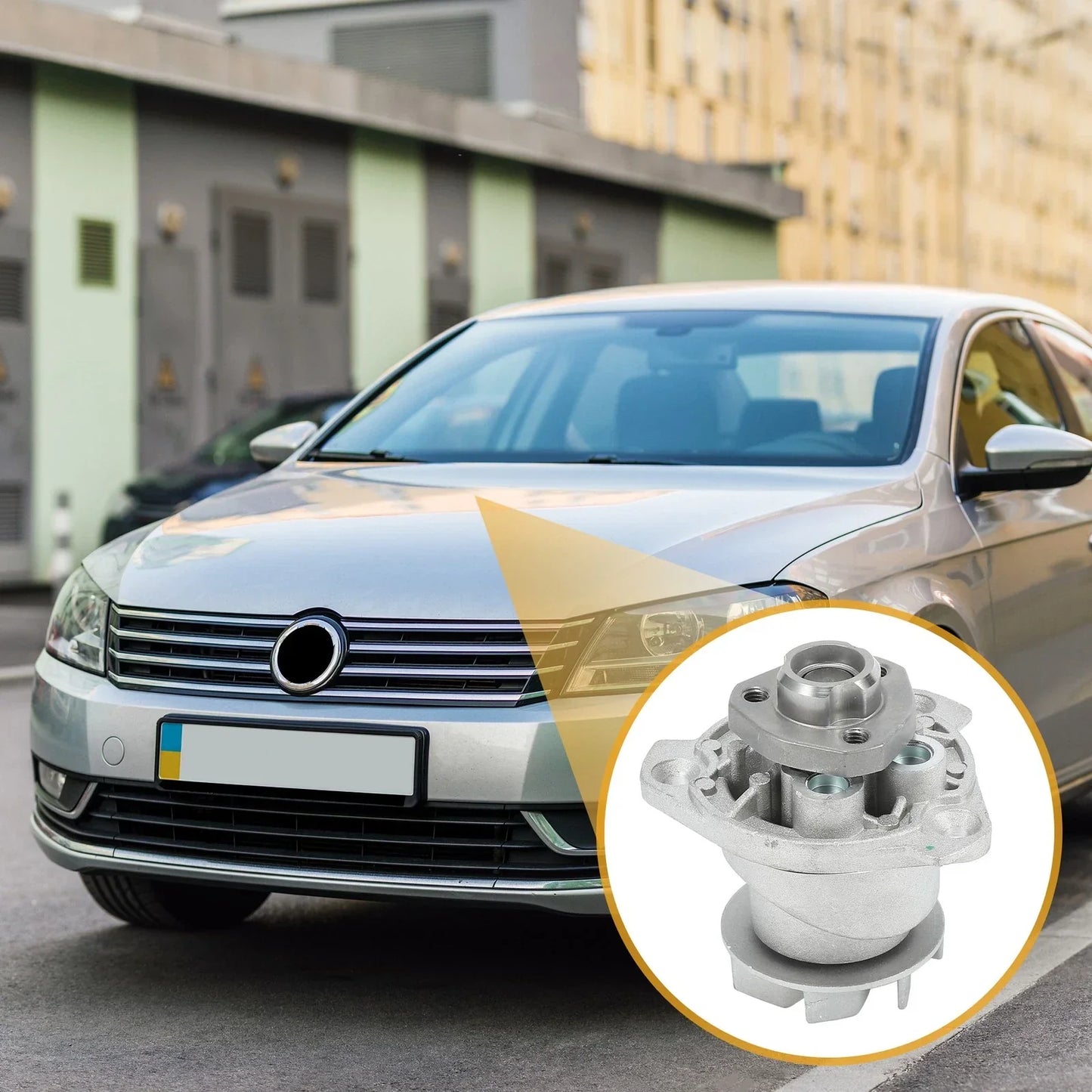 Water Pump for Audi A3, Porsche Cayenne (2004-2009)