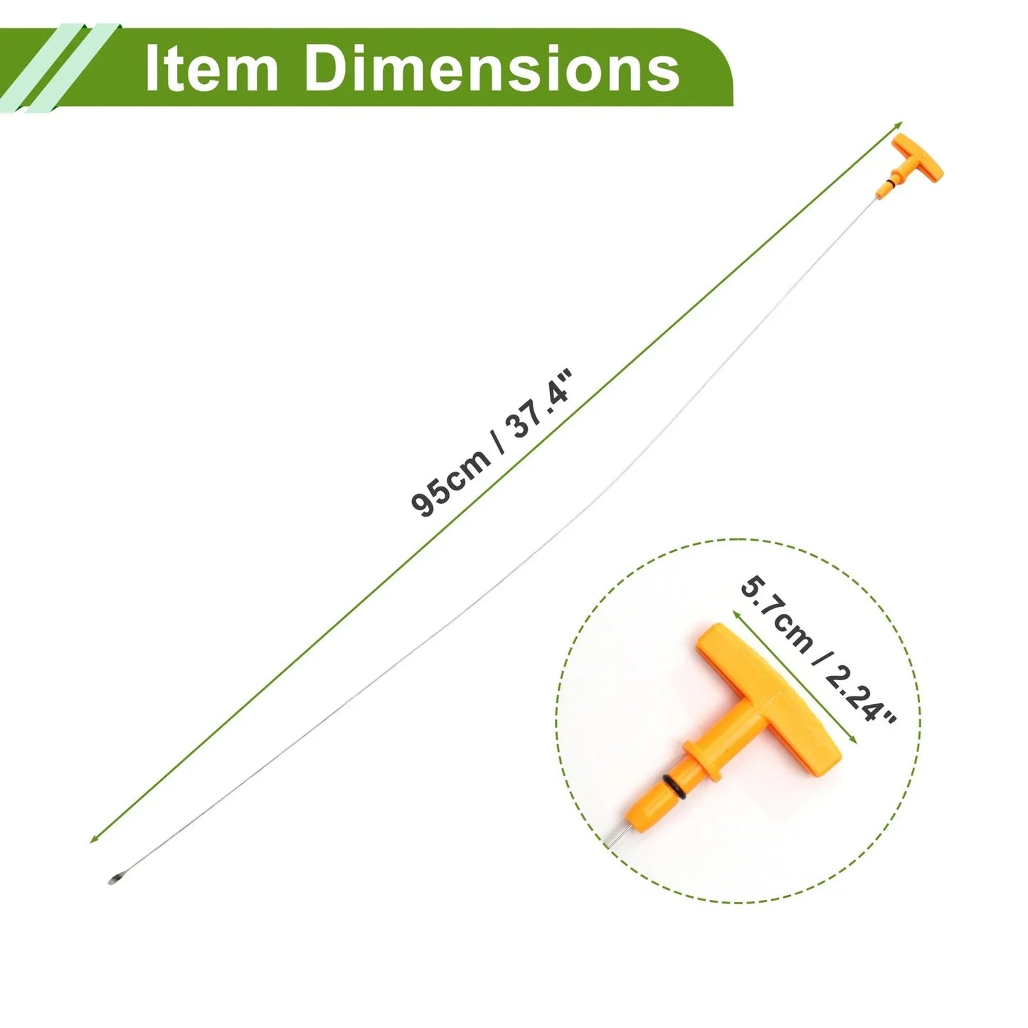 Engine Oil Dipstick for Dodge Ram 1500 8 Cyl 5.2L (1997-2001)