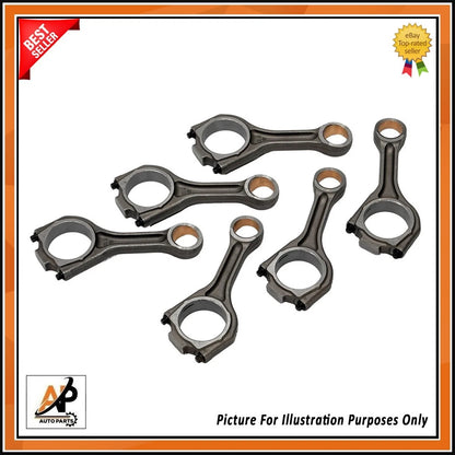 Connecting Rods Set of 6 Replacement for Jaguar Land Rover 3.0 Diesel (2000–2009)