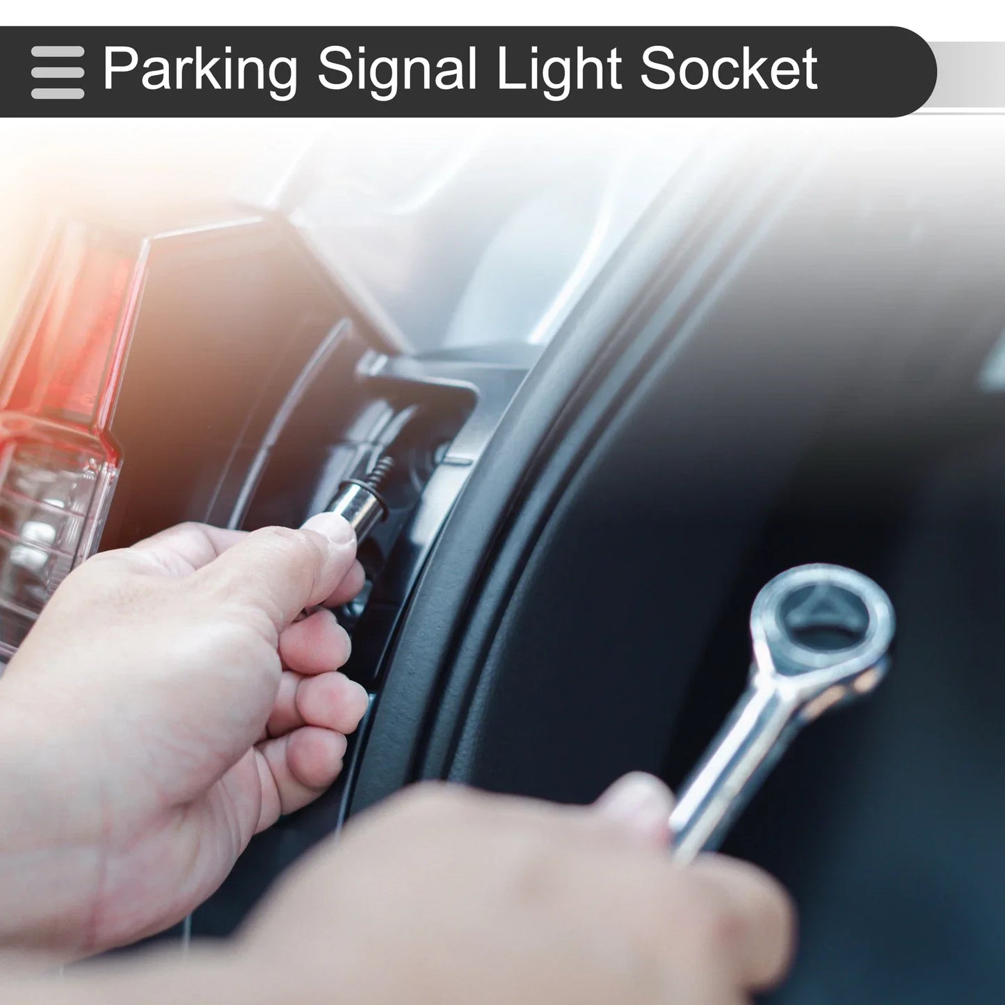 Parking Signal Light Socket for Hyundai Accent (2015-2017) - 2 Pcs