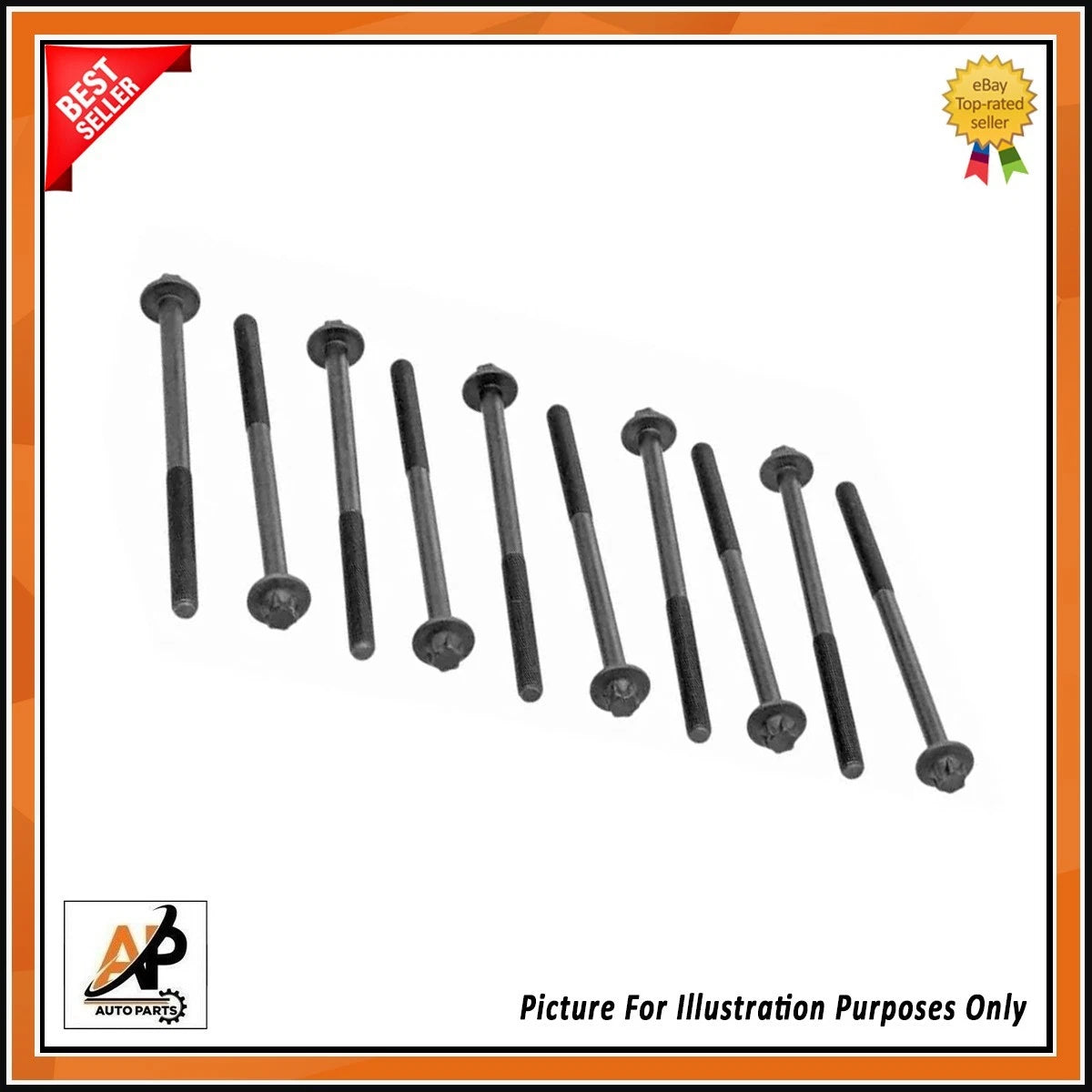 Engine Head Bolts Set Replacement for BMW 1 2 Diesel N47 B47 (2011–2019)