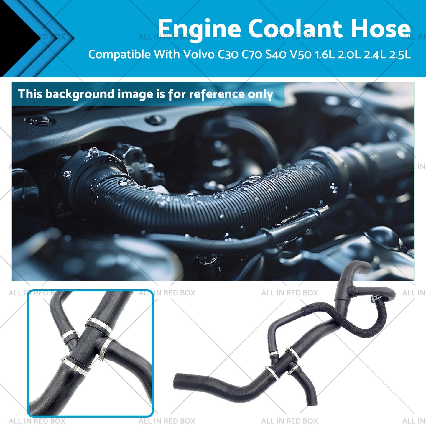 Radiator Coolant Hose for Volvo C30 S40 V50 C70 (2006-2013)