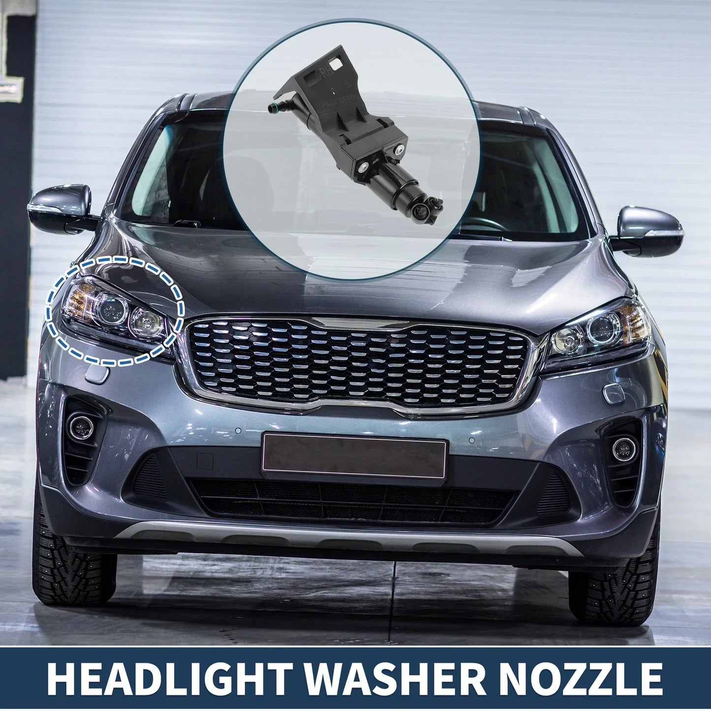 Headlight Washer Nozzle for Mercedes-Benz GL320 (2007-2009)