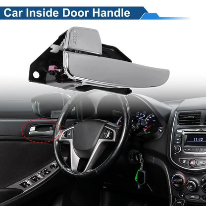 Interior Door Handle for Hyundai Sonata 2001-2005 Black Chrome