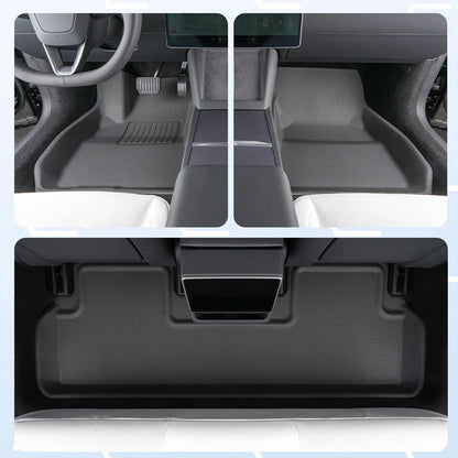 3 Pcs Black 3D All-Weather Floor Mat Set for Honda ZR-V (2023-Current)