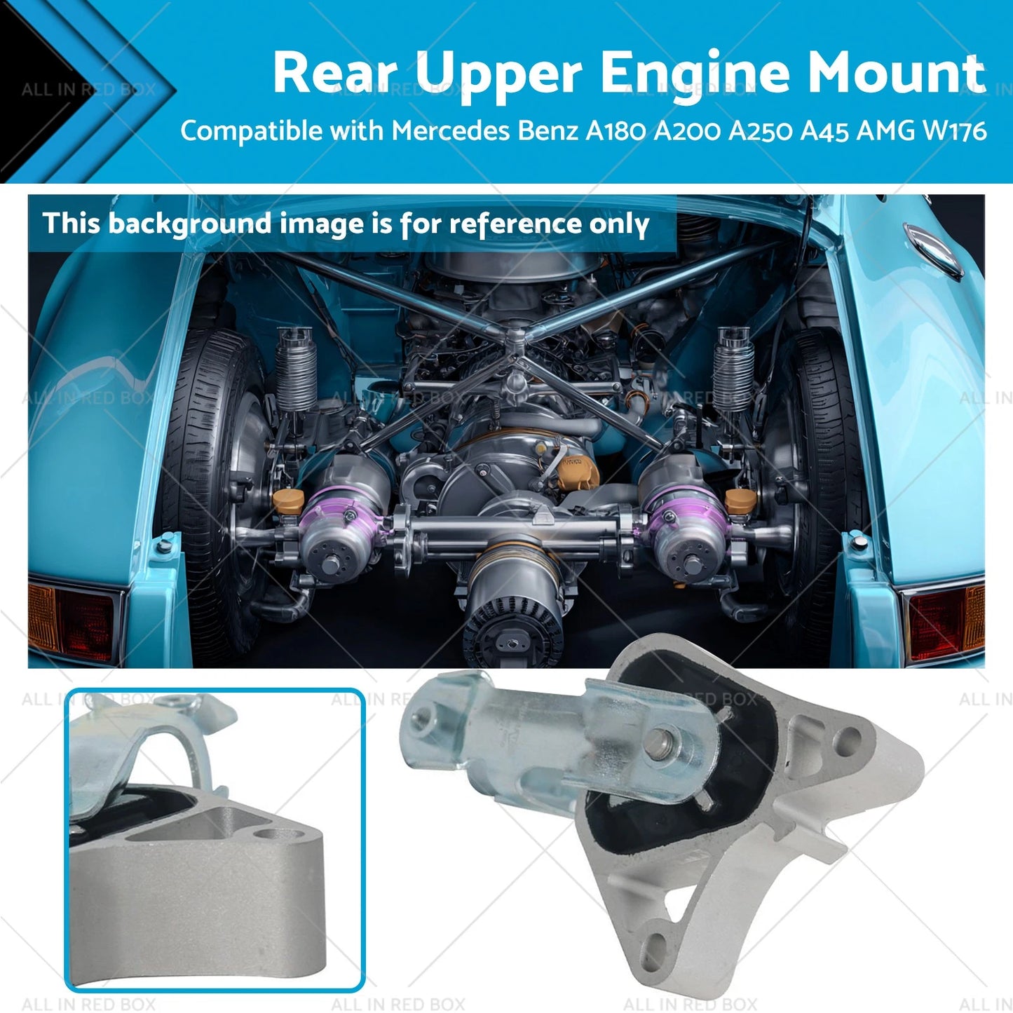 Rear Upper Engine Mount for Mercedes Benz W176 A-Class (2013-2018)