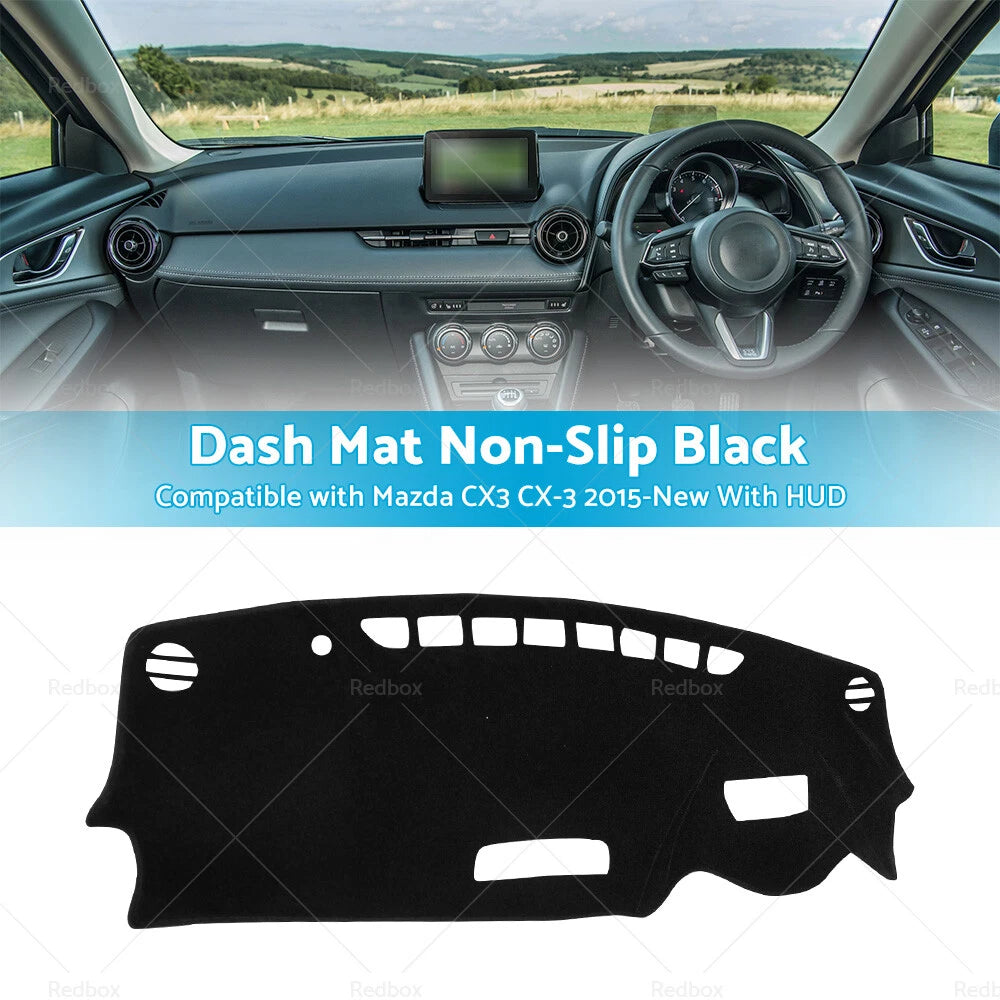 Non-Slip Dash Mat for Mazda CX-3 2015-2023 Dashboard Cover