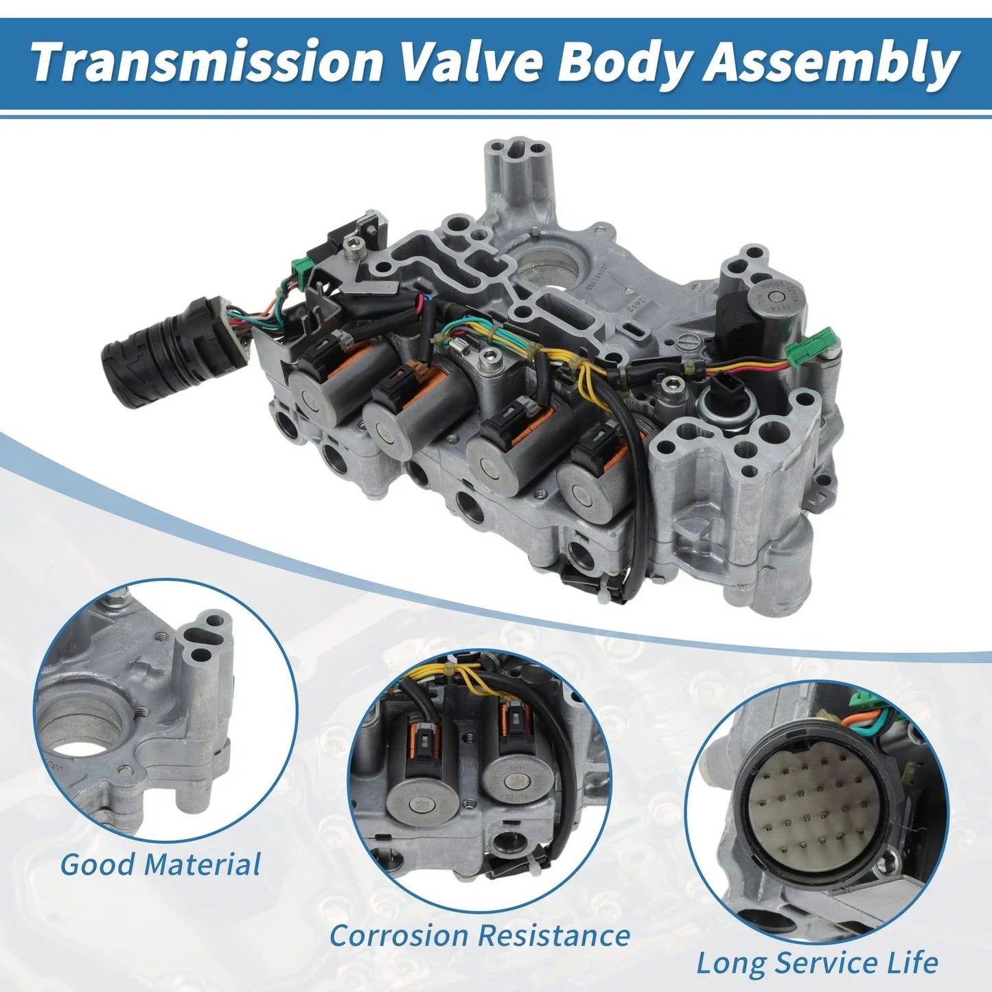 CVT Transmission Valve Body with Solenoid for Nissan (2007-2012)