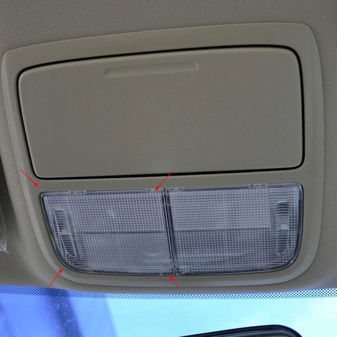 Interior Roof Light Lenses for Honda Fit Accord Civic CR-V (2006-2023)