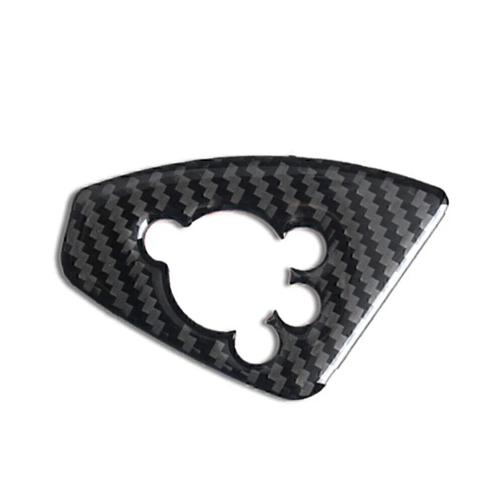 Carbon Fiber Door Lock Button Cover Trim for Audi TT TTRS (2008-2014)