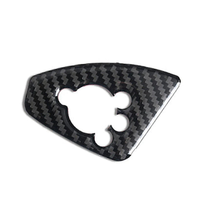 Carbon Fiber Door Lock Button Cover Trim for Audi TT TTRS (2008-2014)
