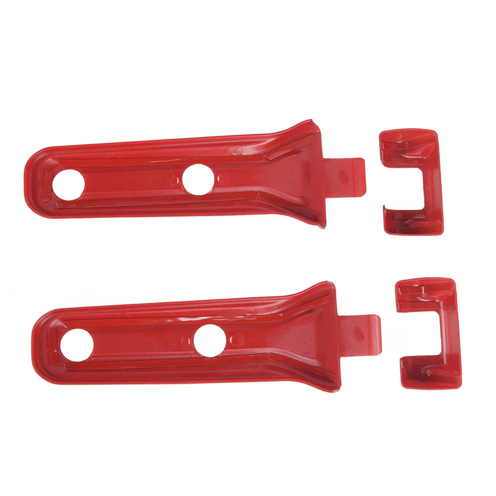 4 Pcs Spare Tire Tailgate Hinge Covers for Jeep Wrangler JL (2018-2022)