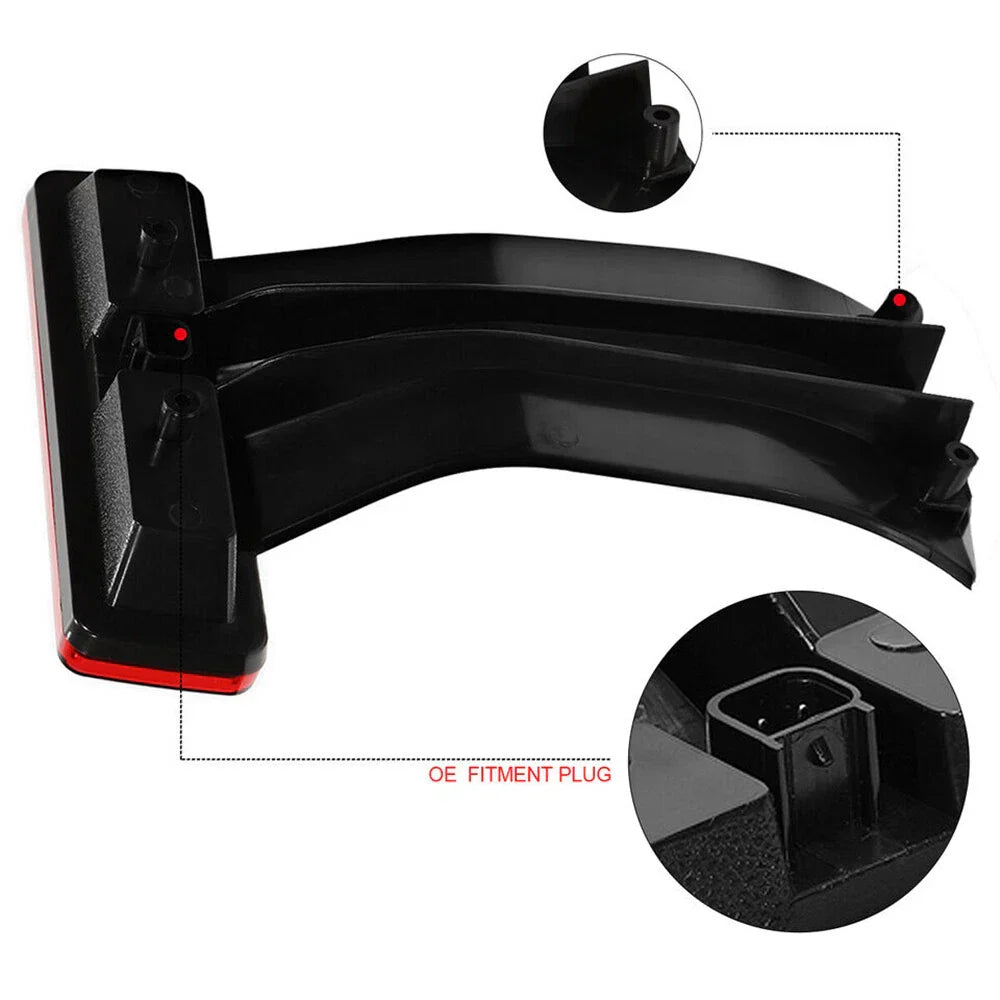 LED Third High Mount Tail Brake Light for 2007-2018 Jeep Wrangler JK