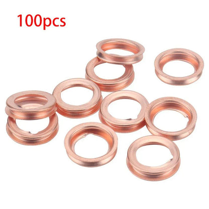100 x Oil Drain Plug Crush Washers for Nissan Frontier, Juke, Infiniti