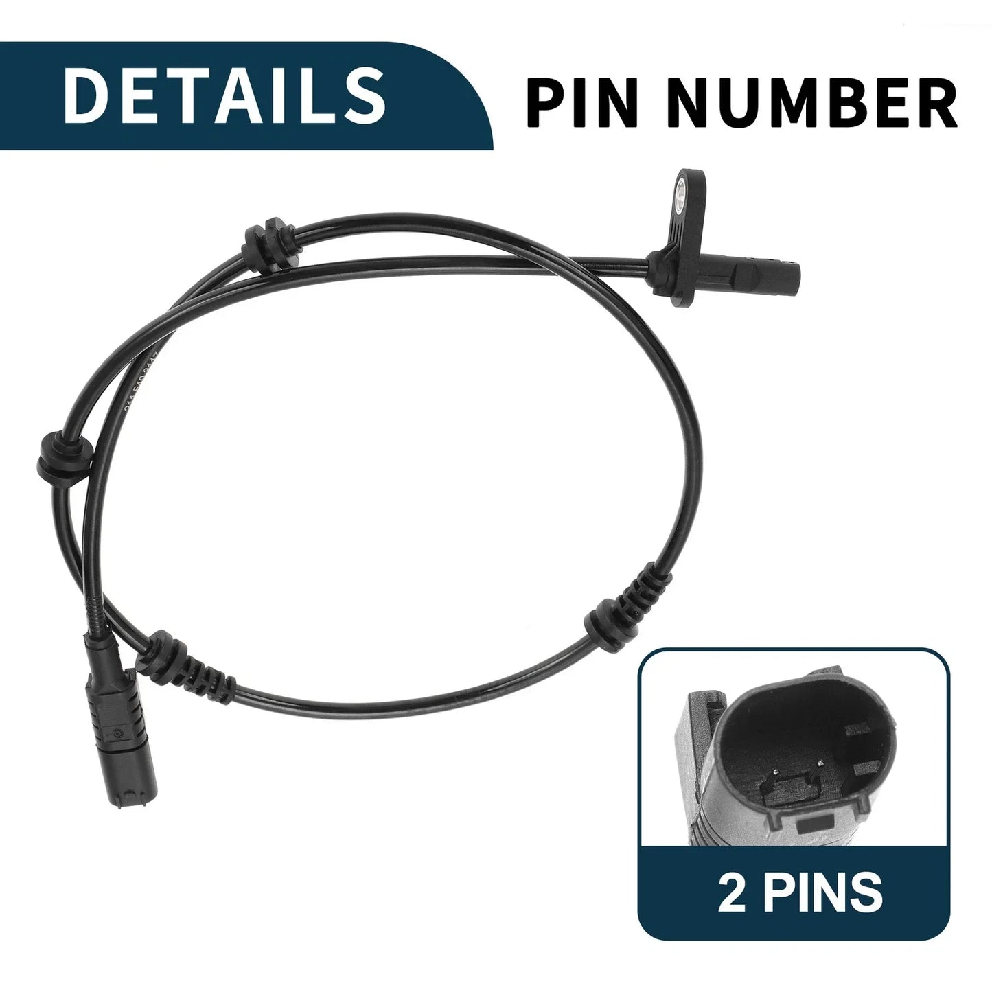 Front Left ABS Wheel Speed Sensor for Mercedes-Benz E320 (2003-2005)
