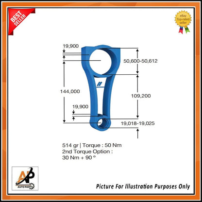 Connecting Rod Replacement for Audi 1.4T TFSI CAXA (2012–2018)