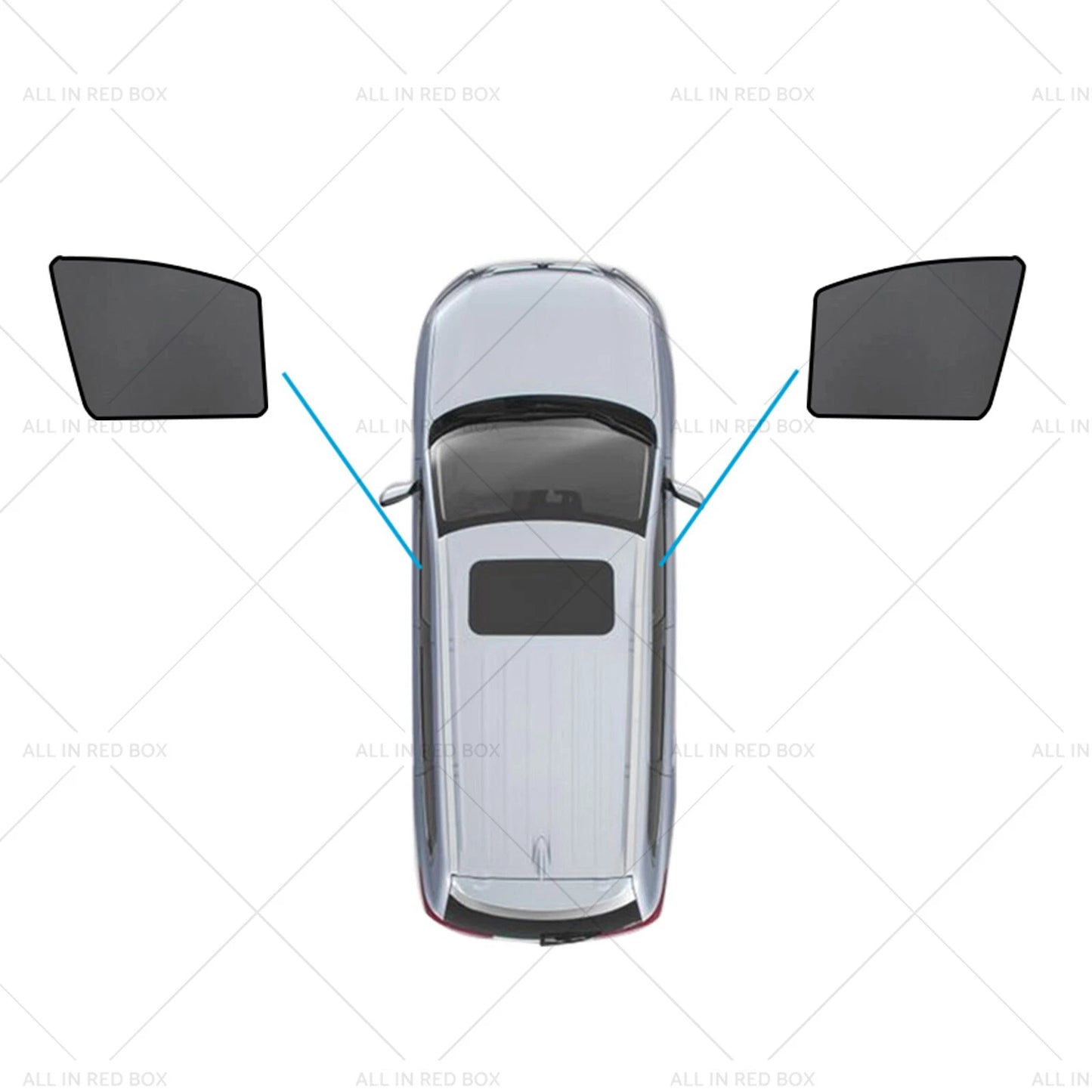 Magnetic Mesh Sun Blind Shade for Holden Captiva (2006-2017)